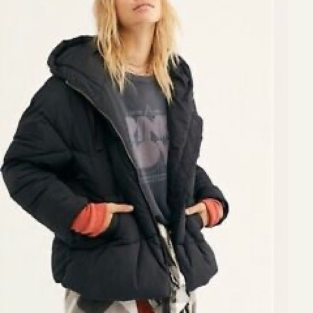 Free People oversized hailey puffer